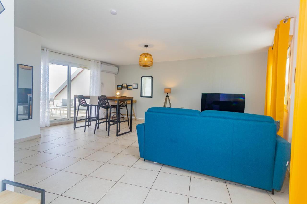 סן-ז'יל-לה-באן Cap Homard - Spacieux Apt - Magnifique Vue Mer -Proche Plage מראה חיצוני תמונה